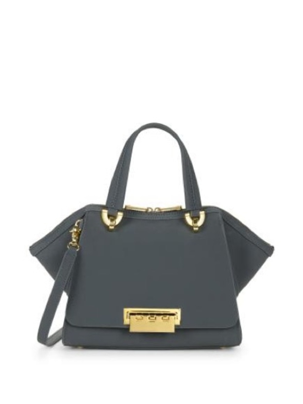 Zac Posen Eartha Top Zip Leather Satchel